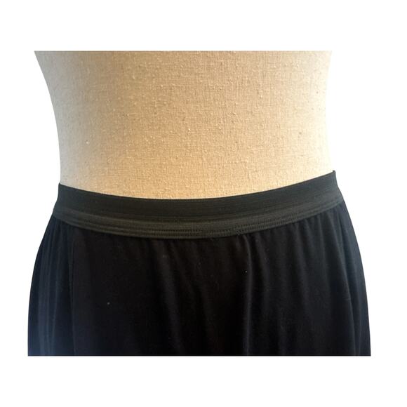 ASOS Black stretchy skater style skirt sz 14 - Picture 5 of 6